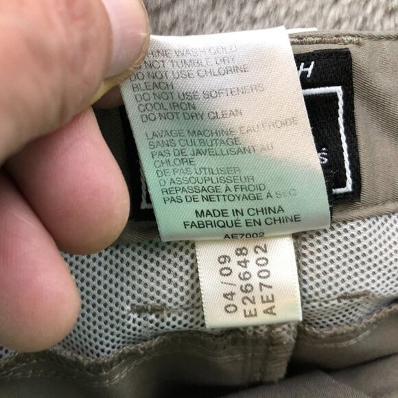 Adidas Mens Golf Shorts Size 38 ClimaCool Stretch Khaki Chino Athleisure Outdoor - Picture 10 of 14